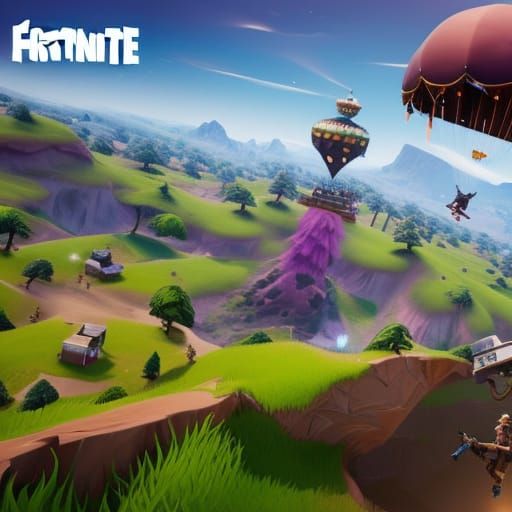 Fantastical Fortnite Concept Art in Unreal Engine 5