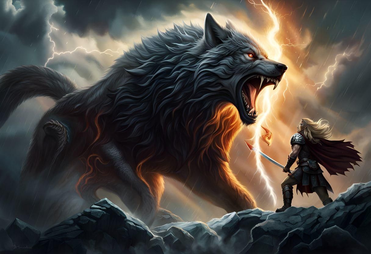 Viðarr vs. Fenrir