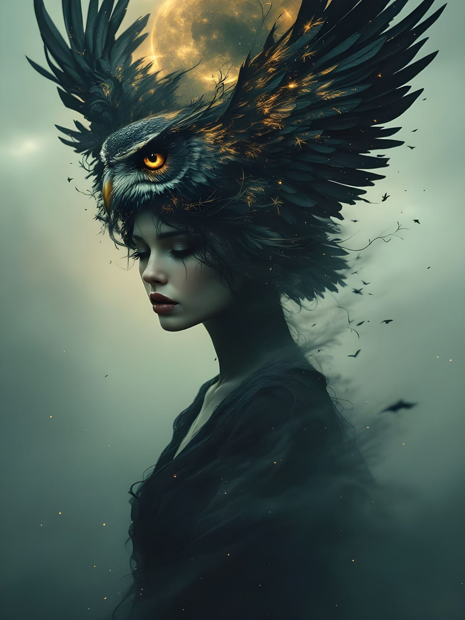 Mystical Shapeshifter: Woman Between Worlds