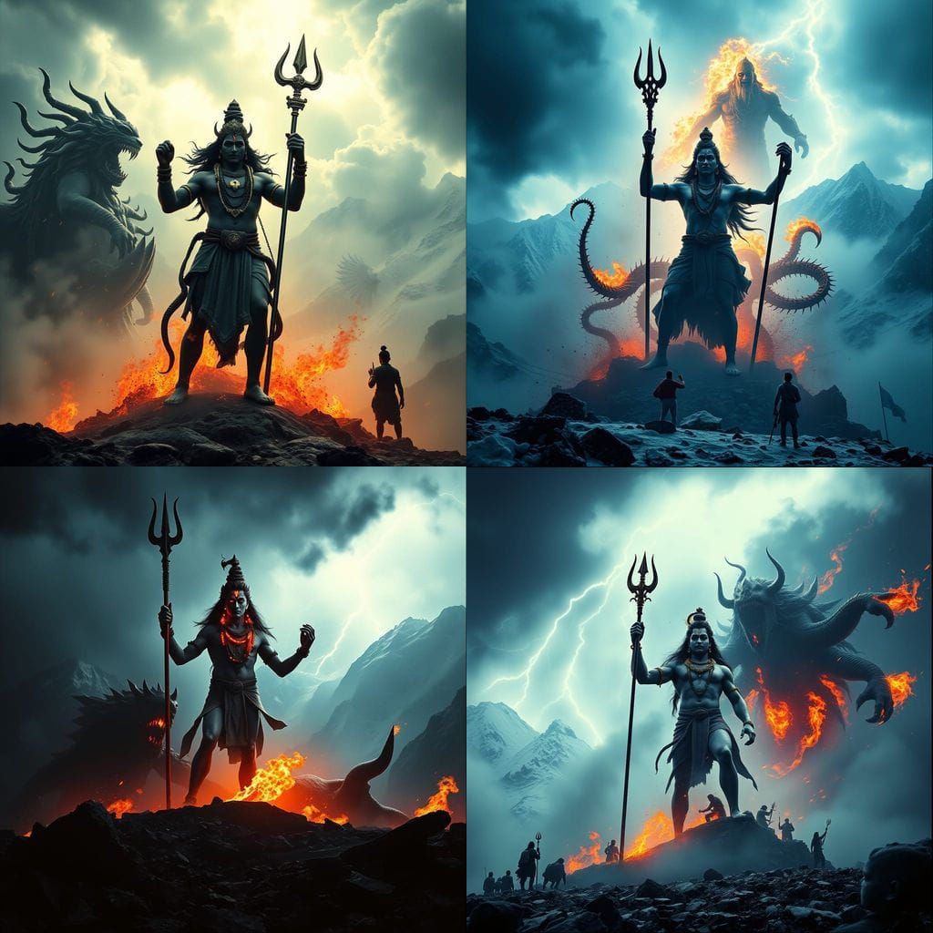 Divine Fury in the Himalayas: Shiva vs Andhaka in Cinematic ...