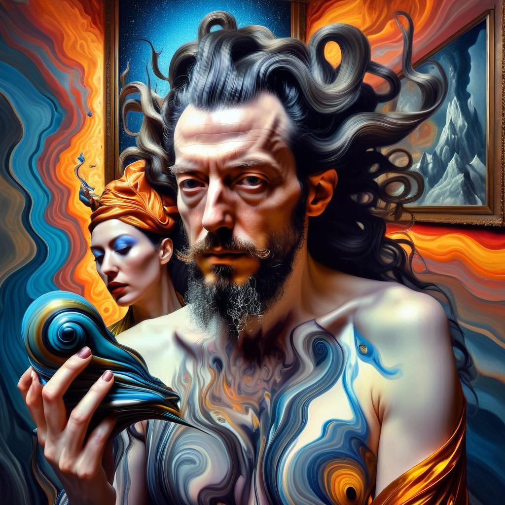 Exotic Portraits in Surreal Bizarre Art