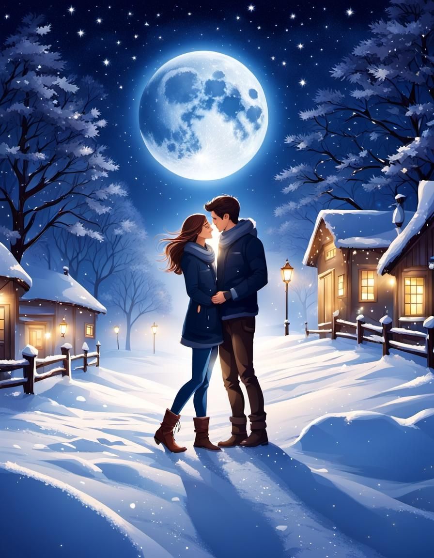Falling in love under the full moon