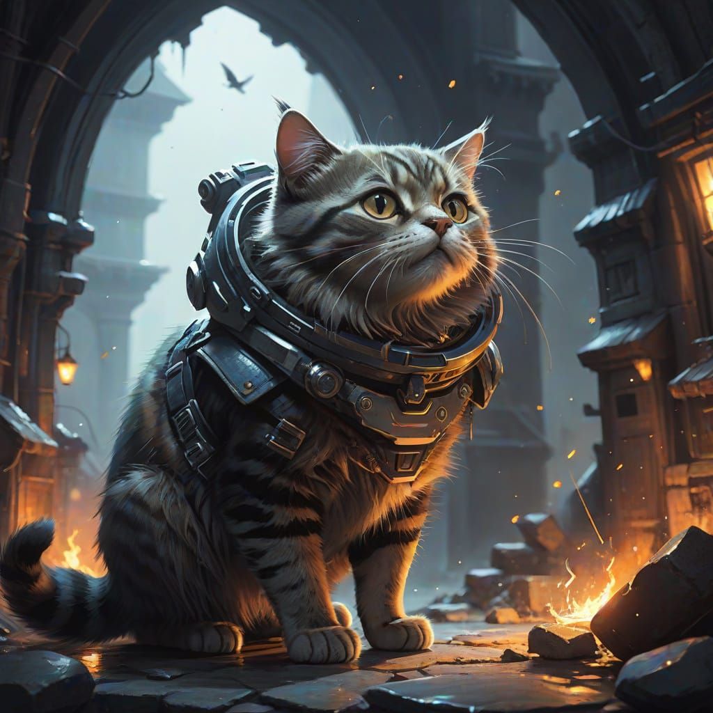 AI Generated Cat Image