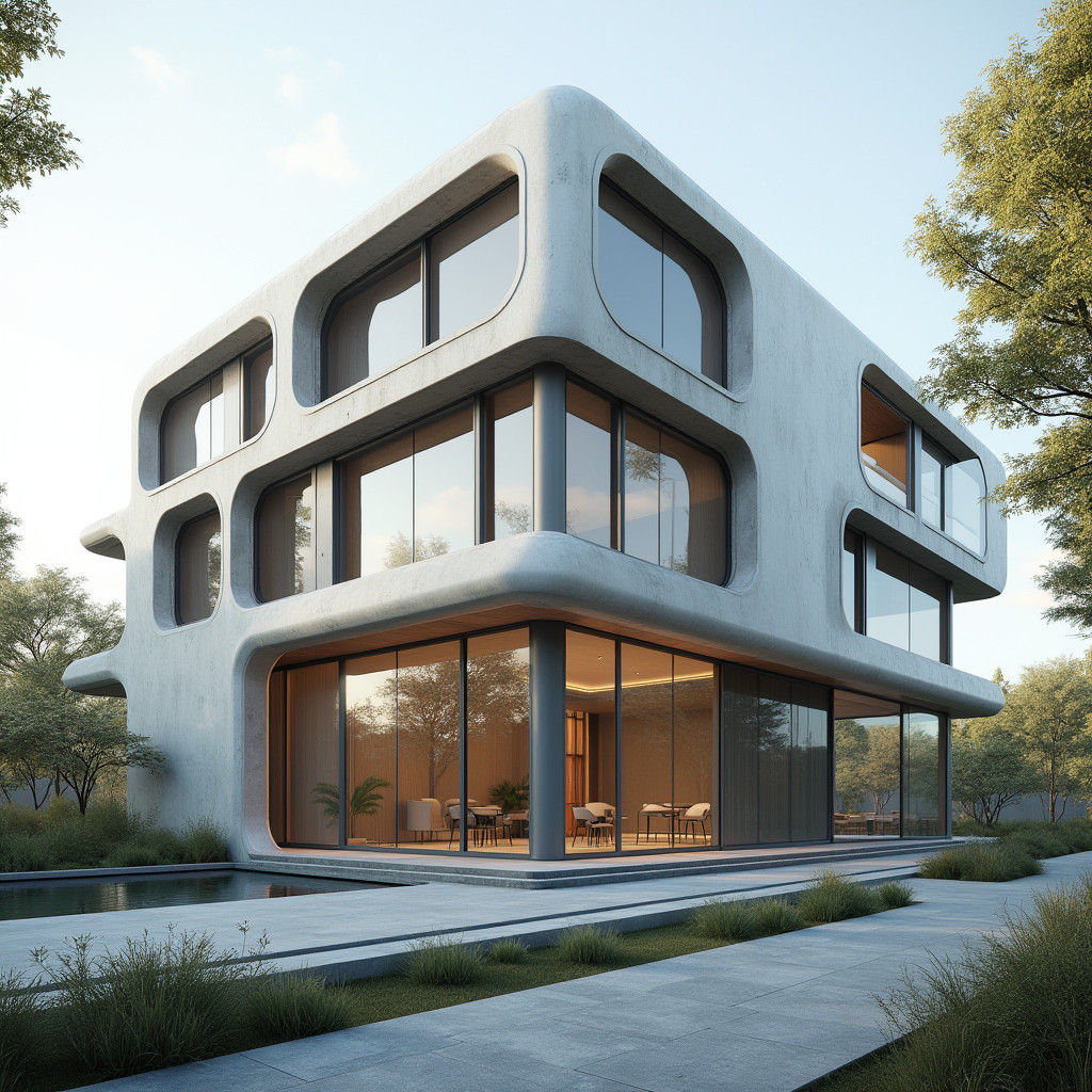 Futuristic Modular Office Building Inspired by Metabolist Id...