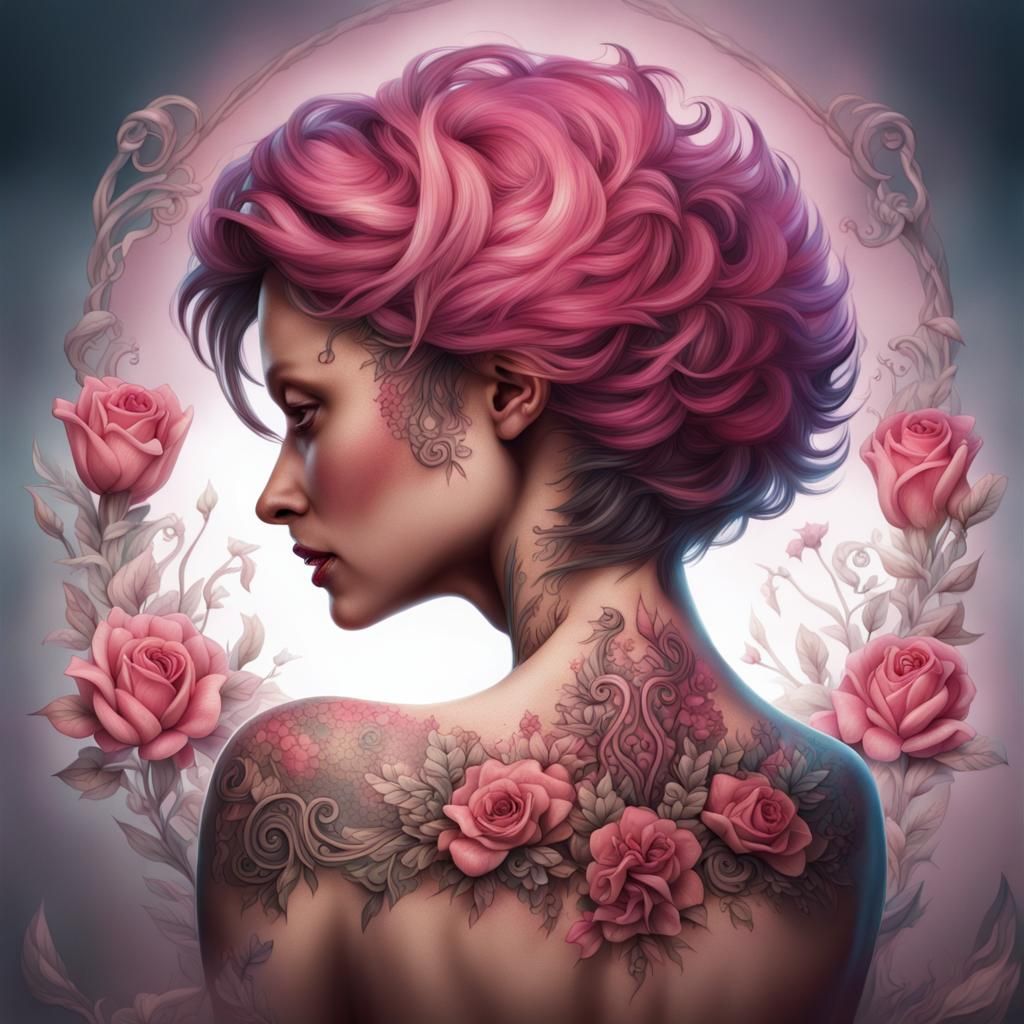 Memorial Tattoo for Mother Lost to Breast Cancer