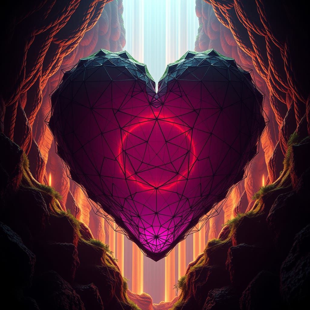 Inverted Love Heart in Orogenic Environment