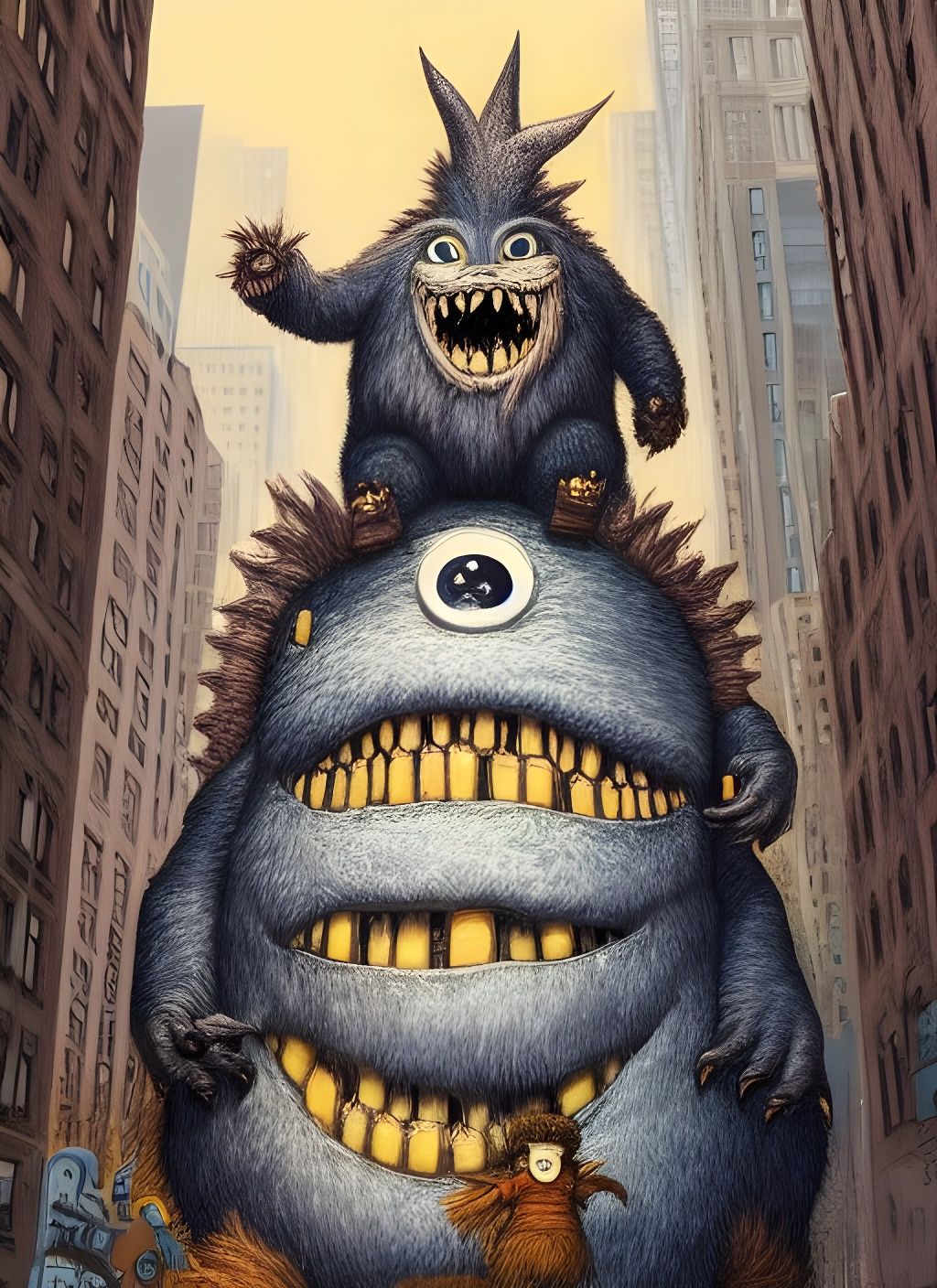 Wild Things Monster Stomps Through New York City