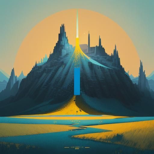 Epic King Arthur Battle Scene in Vibrant Pop Art Style