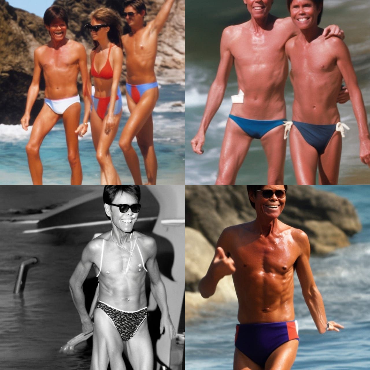 Cliff Richard's Unexpected Bikini Appearance