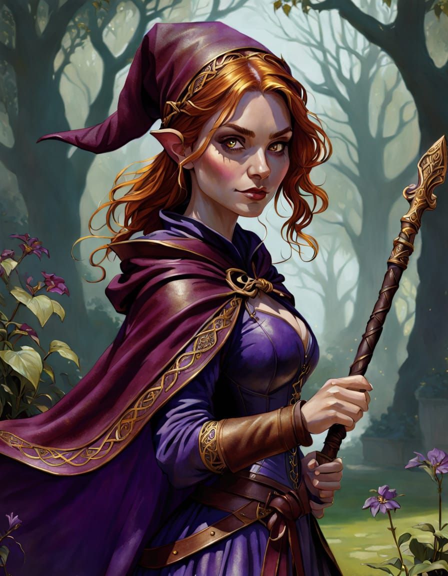 Happy Gnome Prankster in Howe Style