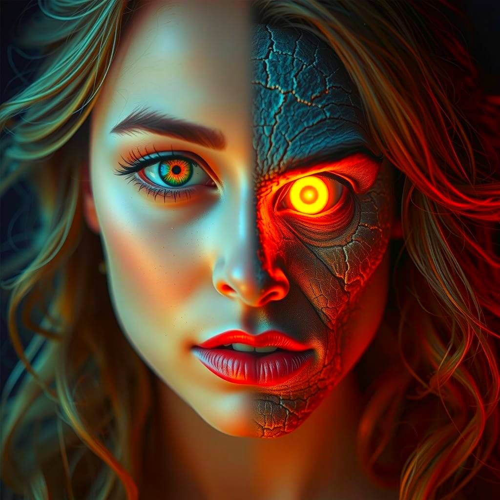 Bisected Beauty and Horror