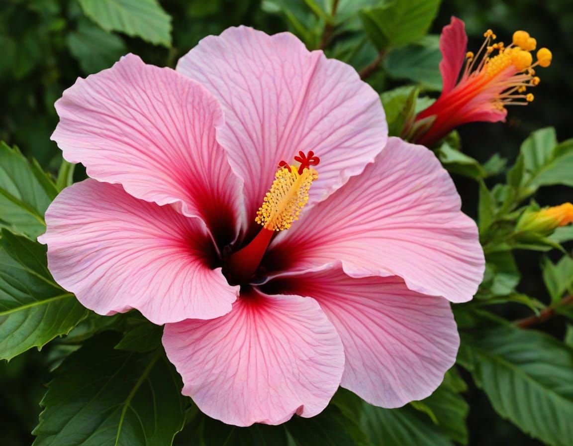 Stunning Hibiscus Flower Close-Up