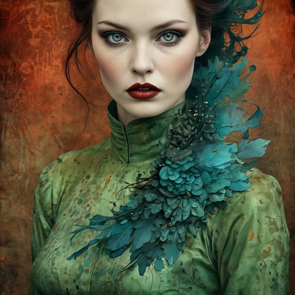 Angry Niflheim Banshee in Ink Style