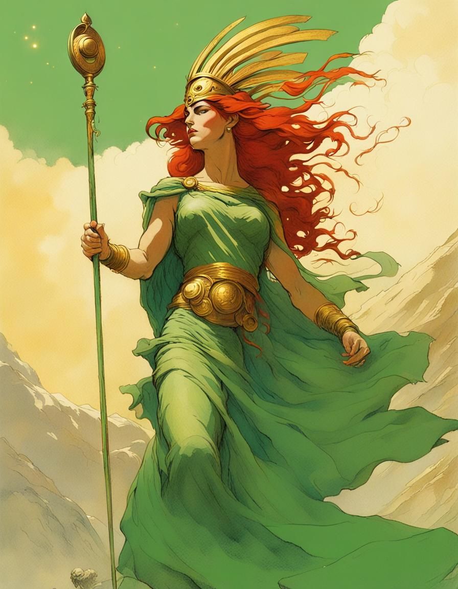Godess Pallas Athena
