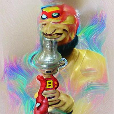 Minimalist Bong Illustration