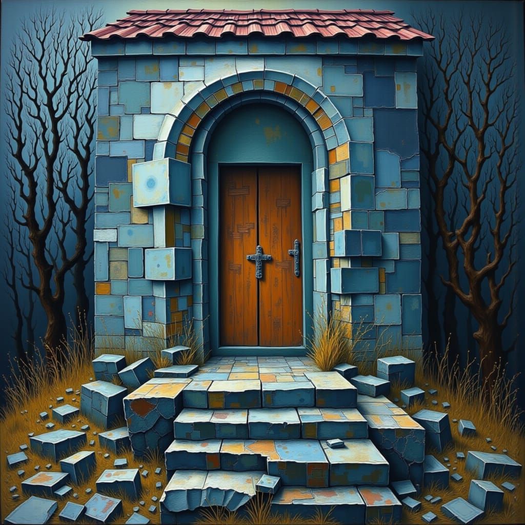 Shrine of Unspoken Names: Surreal Ritual in Stone