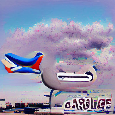 AI Generated Image from Blank Prompt