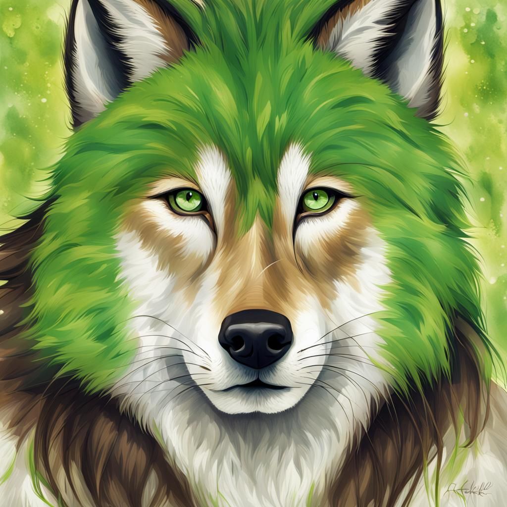 Teenage Girl Portrait with Wolf Cut in 8K