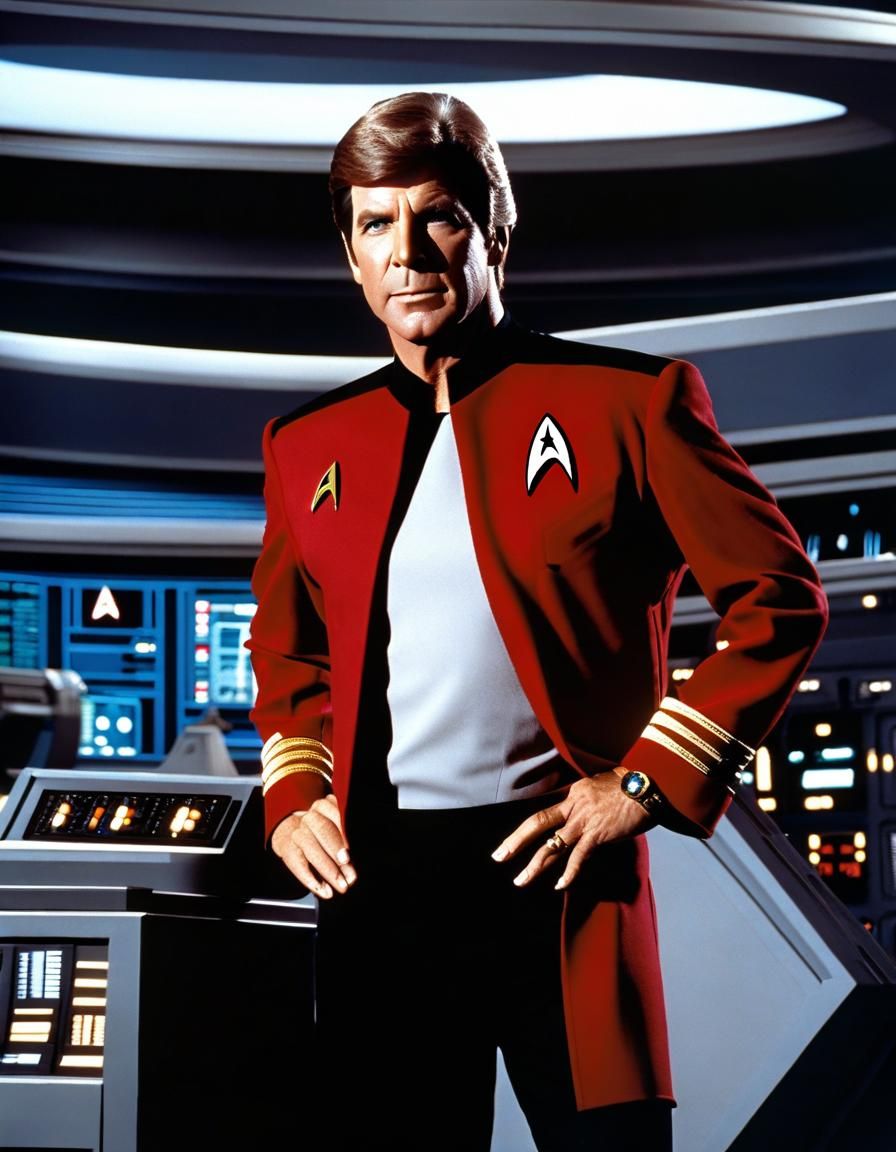 Star Trek Engineering Scene with A-Team Actor