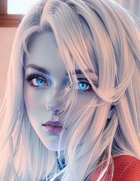 Dreamlike Surrealist Photo of a Sleeping Woman