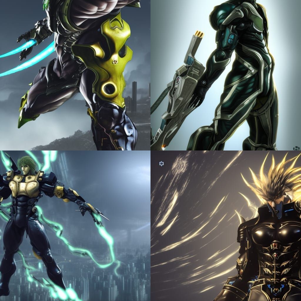 Dio as Metal Gear Rising Character