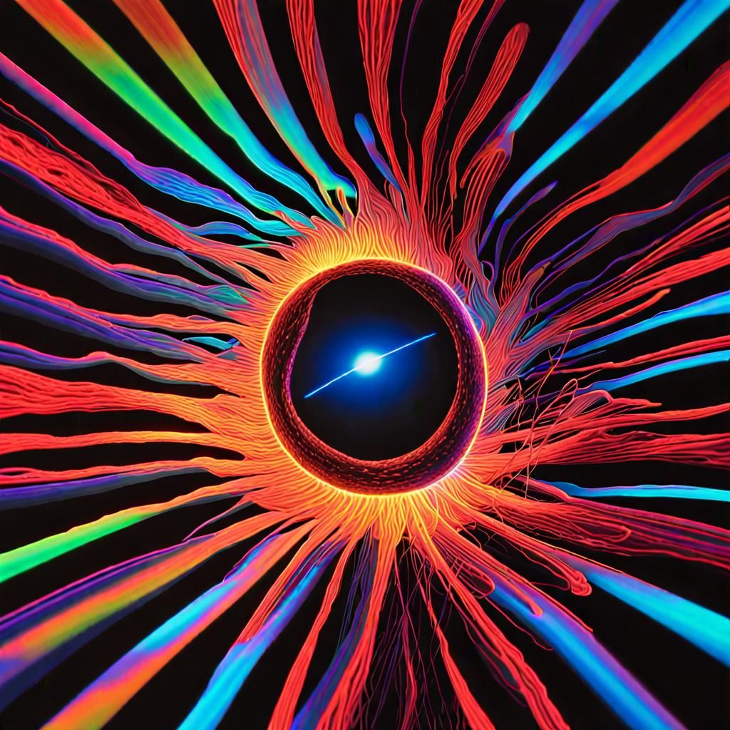 Black Hole Absorbing Neutron Star in Neon 3D