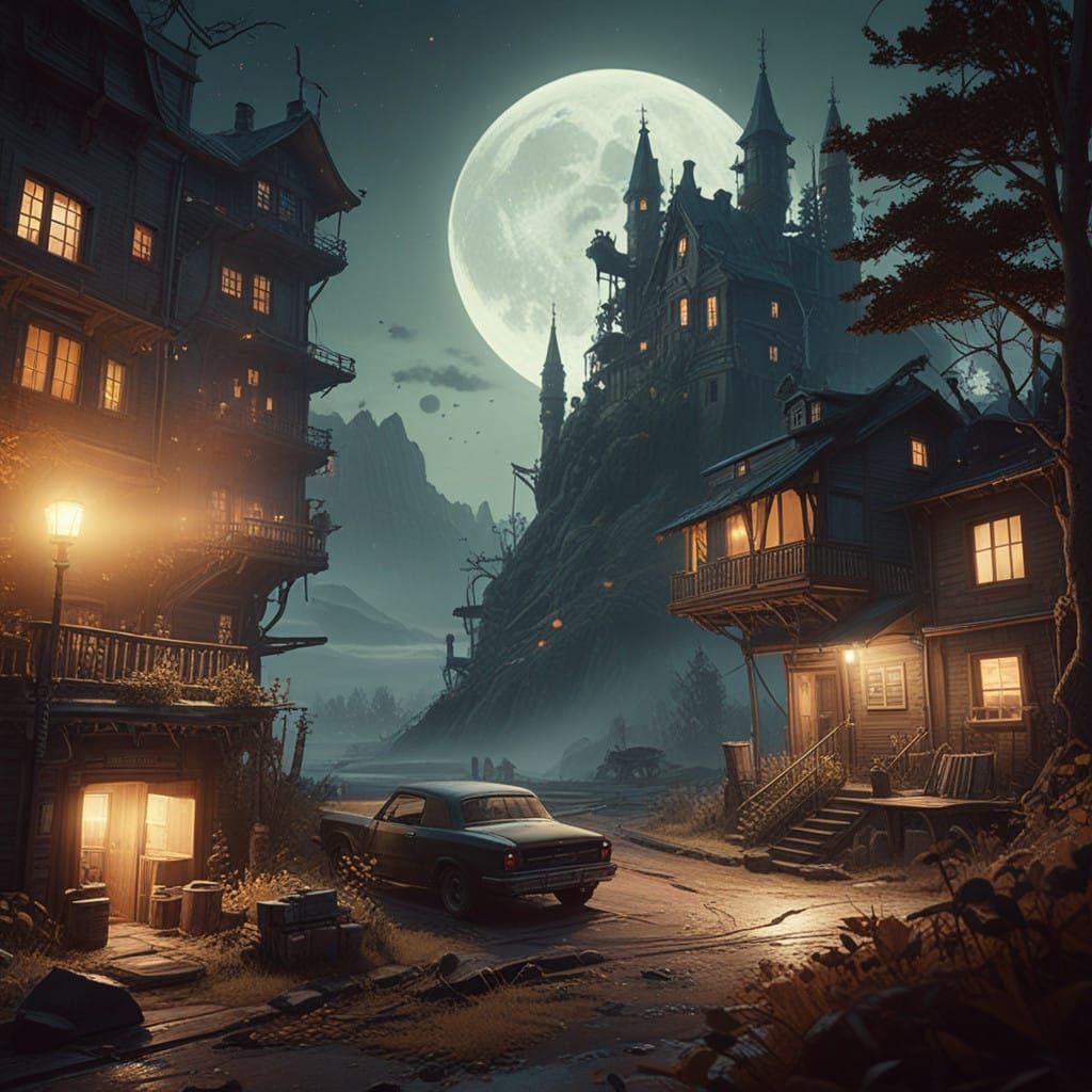 Whispers of Forgotten Memories in a Dreamlike Landscape