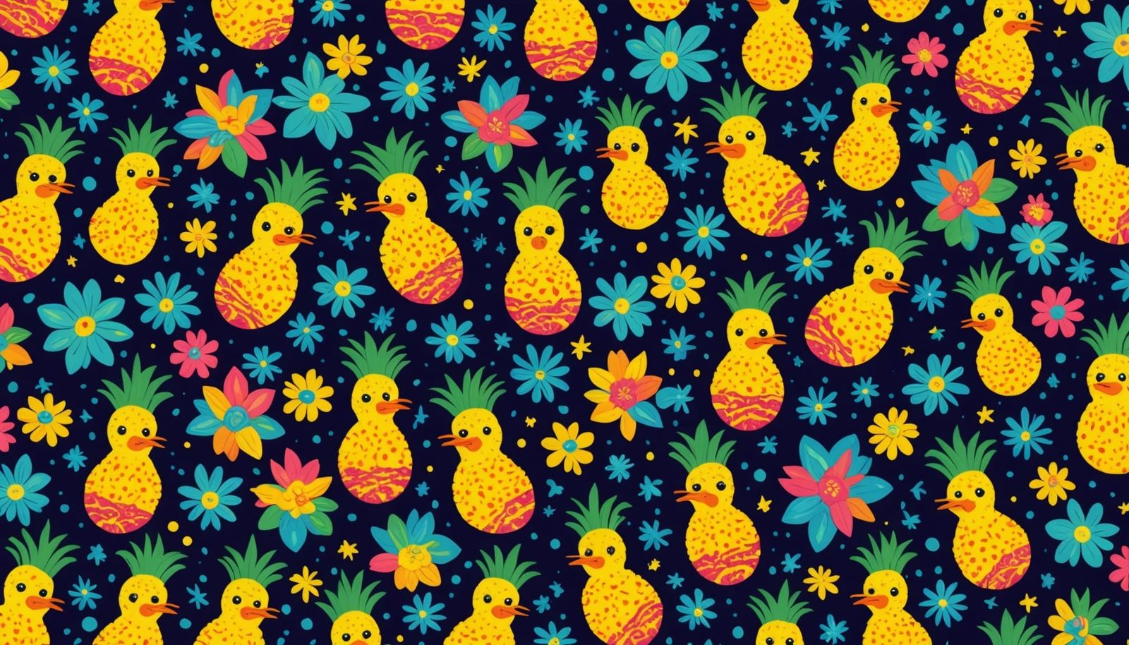 Klimt Crochet Socks with Neon Rainforest Pattern