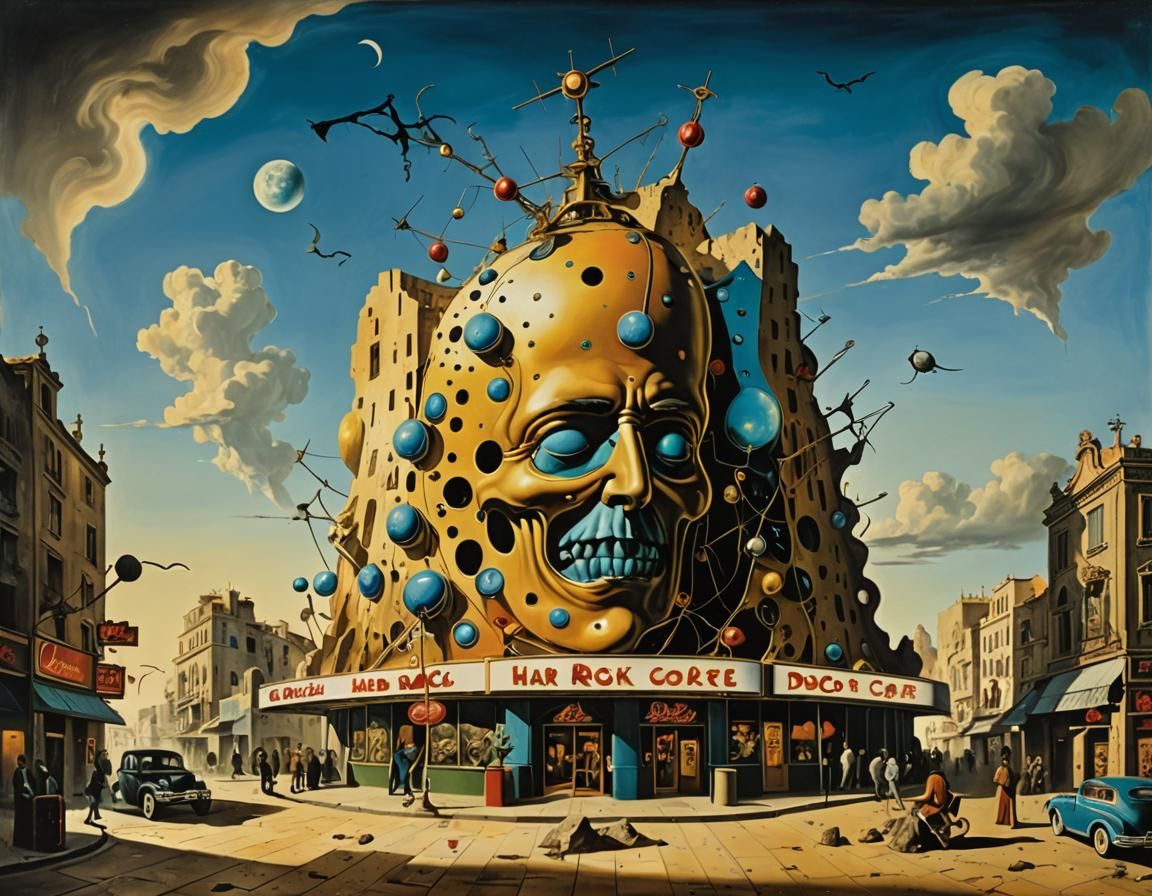 Hard Rock Cafe by Dali