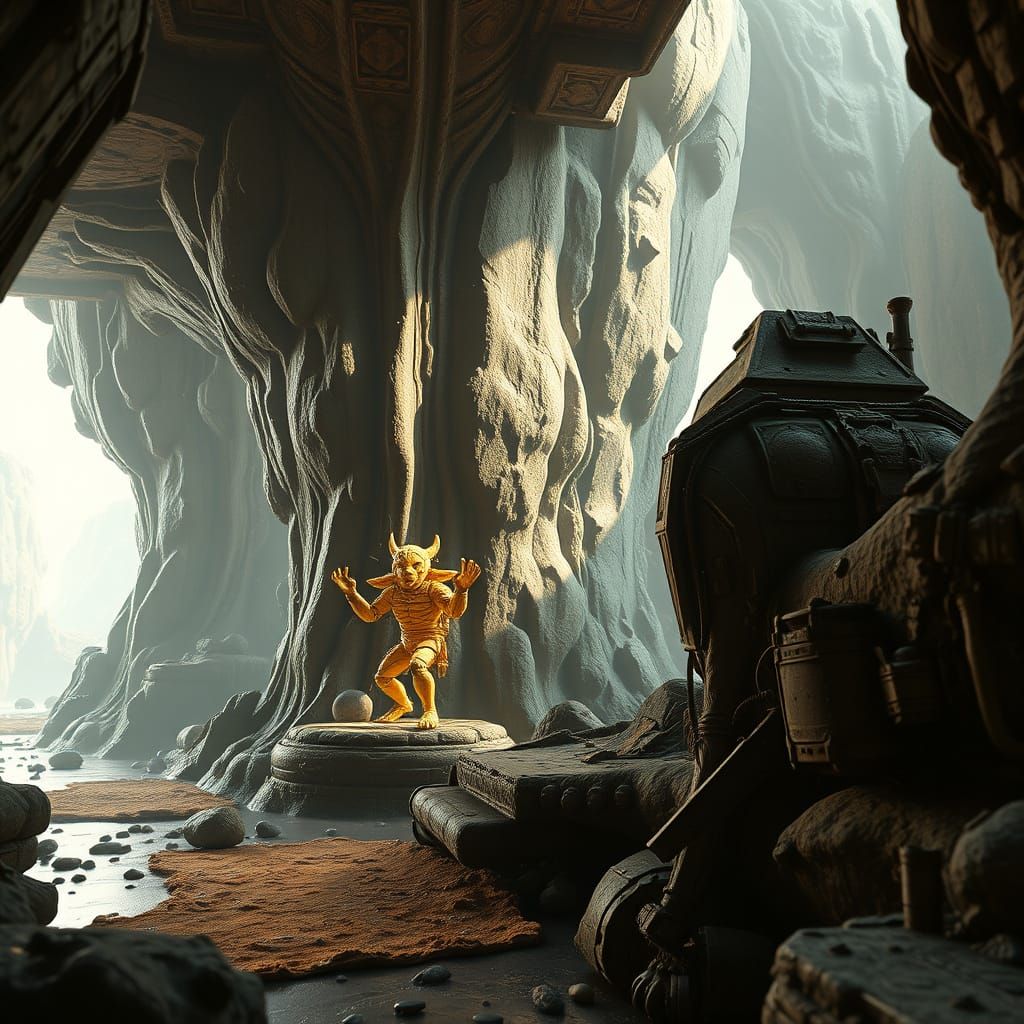 High-End Sci-Fi Concept Art in Photorealistic Style