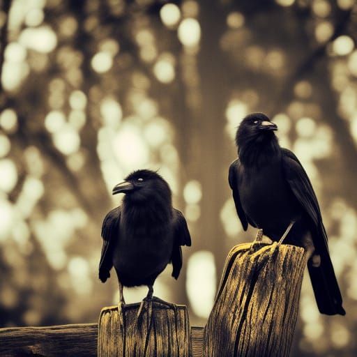 Two crows