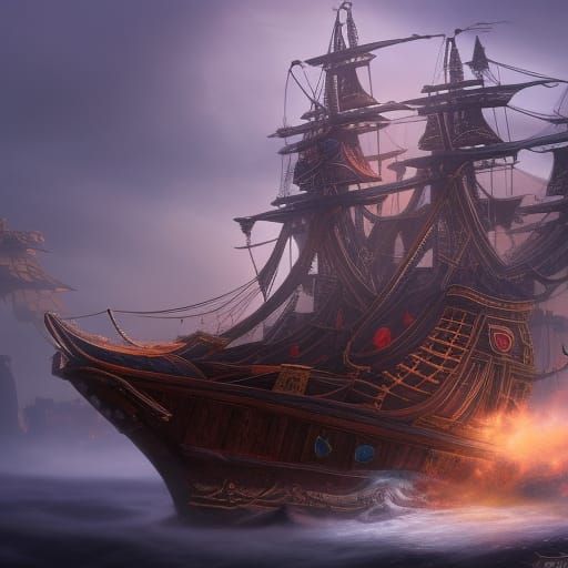 Fantastical Pirate Ship: Princess Catherine's Fortune