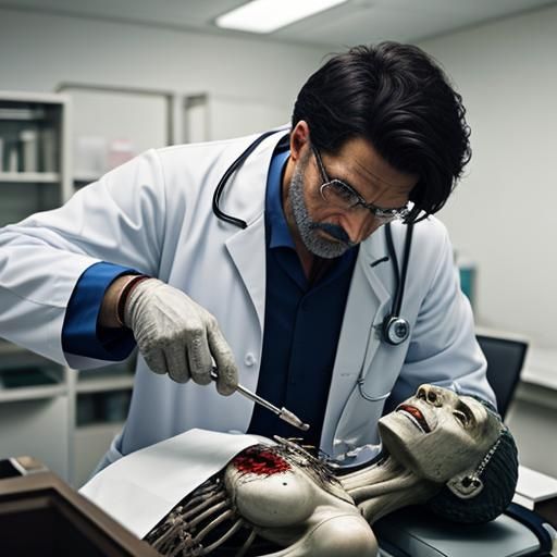 Creepy Doctor Dissects Patient: A Medical Nightmare