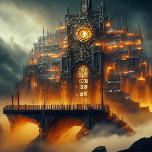 <lora:Halloween:1.0> Step by step, one by one
Higher and higher
Step by step, rung by rung
Climbing Jacob's ladder
Comin...