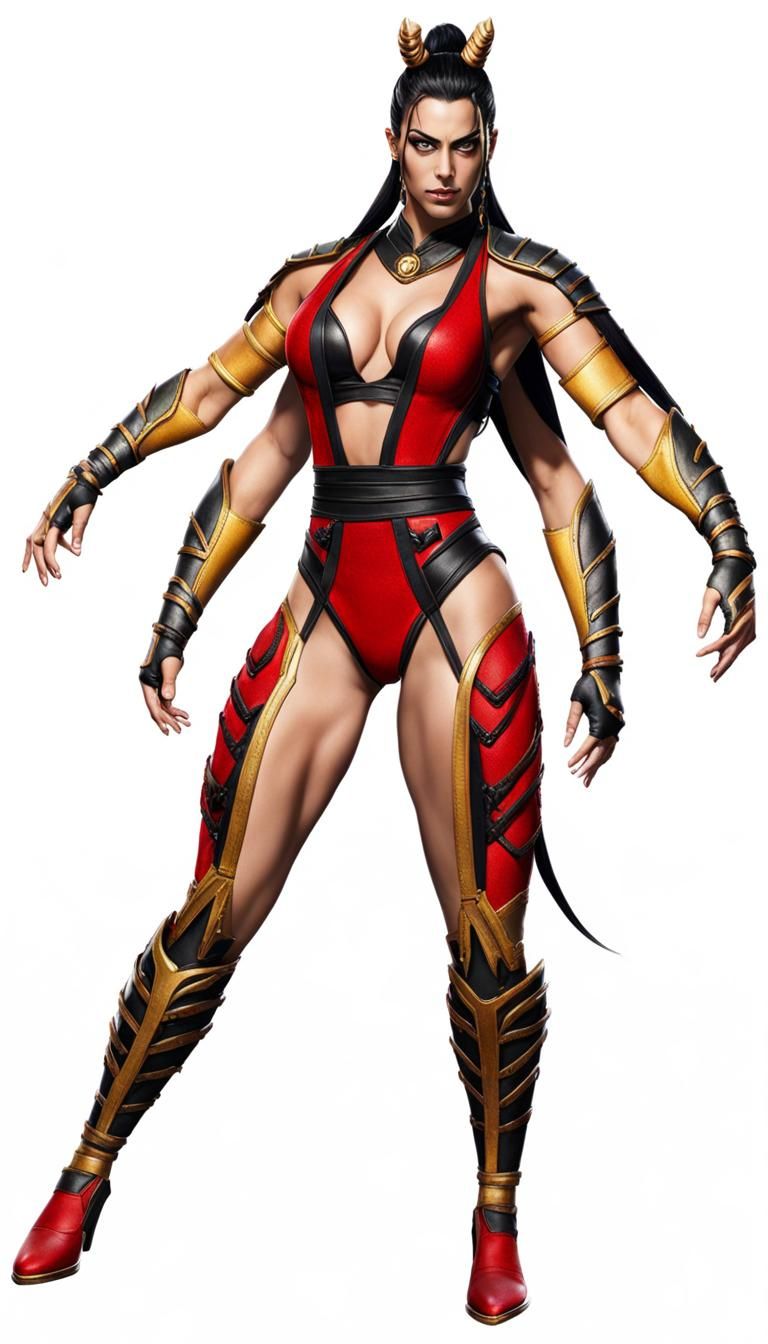 Sheeva from Mortal Kombat Digital Rendering