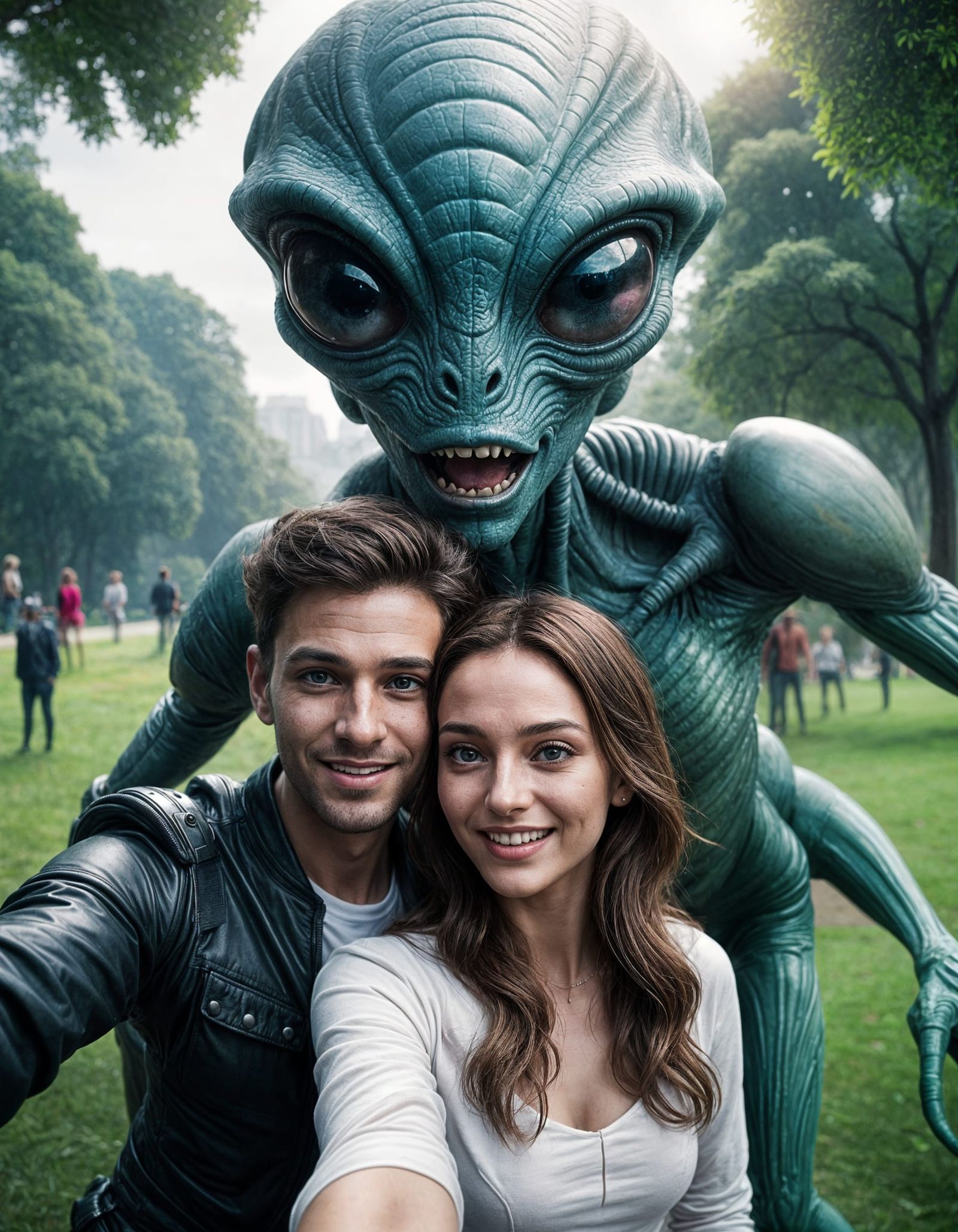 Alien Photobomb