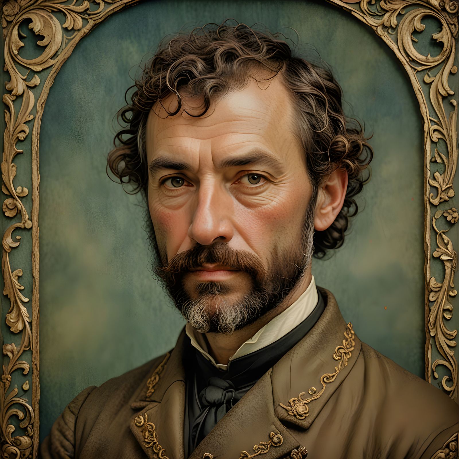 Portrait of a well-off retired ship's captain, 18th century