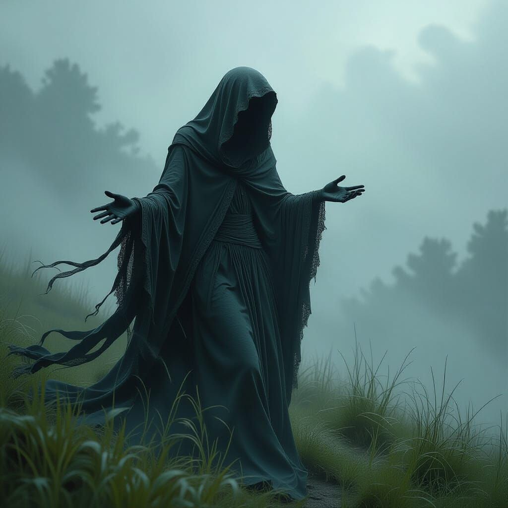 Ethereal Banshee Wails During Summer Storm