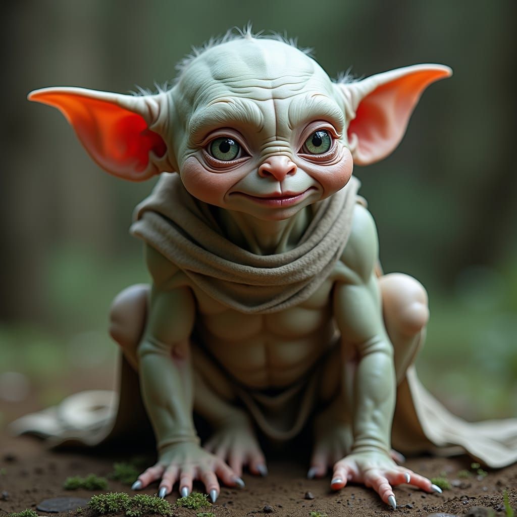 Cute Gollum Illustration