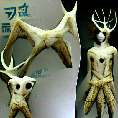 Stylized Humanoid Figure