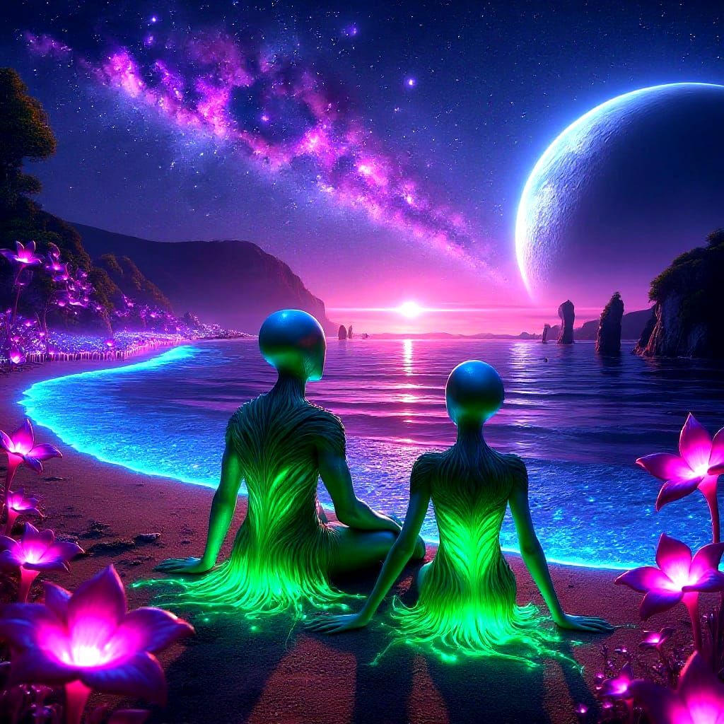 Love at Li'qela Lagoon, Rigel 7