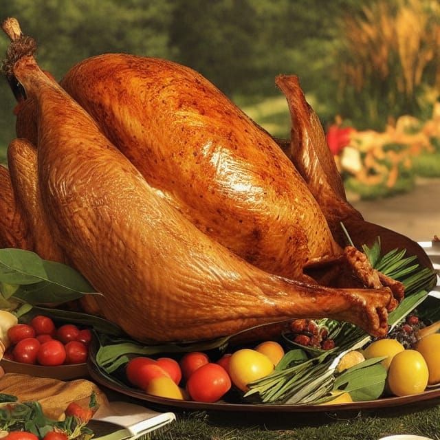 Image of a Large Turkey