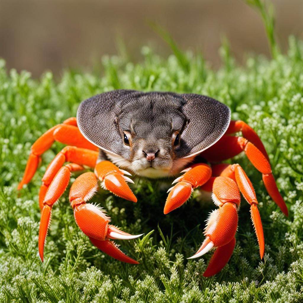 Crabbit: A Crab-Rabbit Hybrid Creature