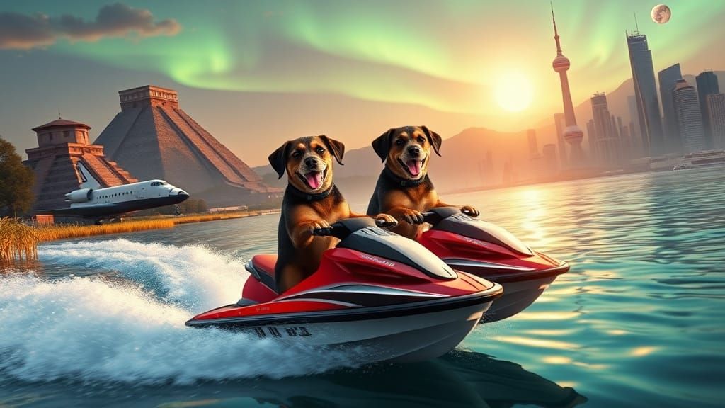 Dogs and Jetskis