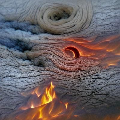 Swirling Ash and Fire: A Dance of Destruction