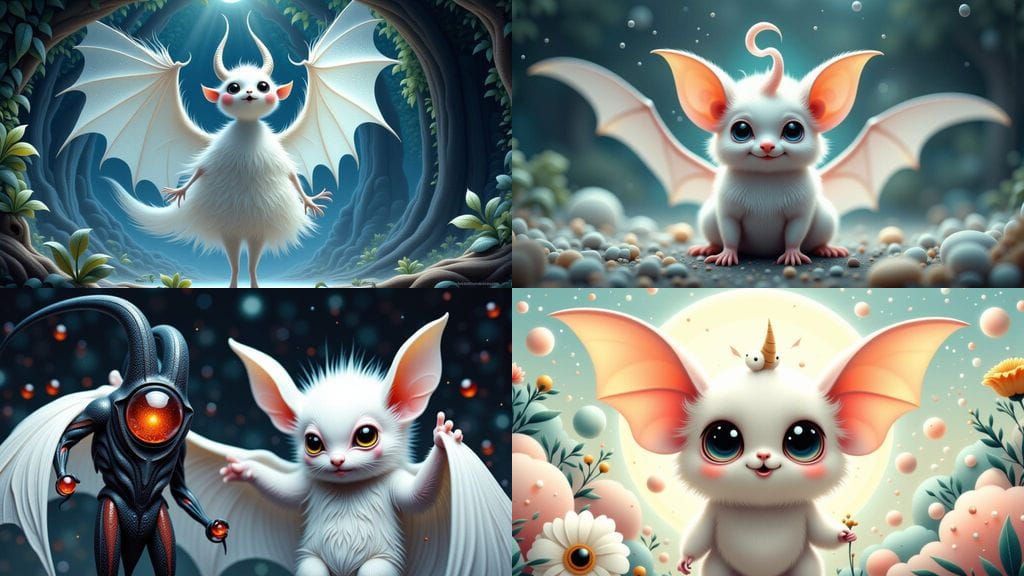 Adorable Honduran White Bat Grows First Demon Horn