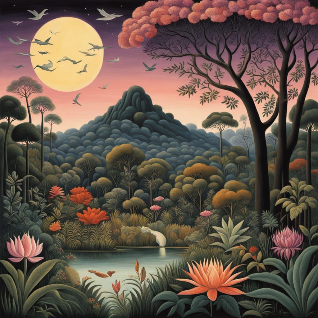 Surrealistic Digital Art of Shiva Rolling a Joint with Kush