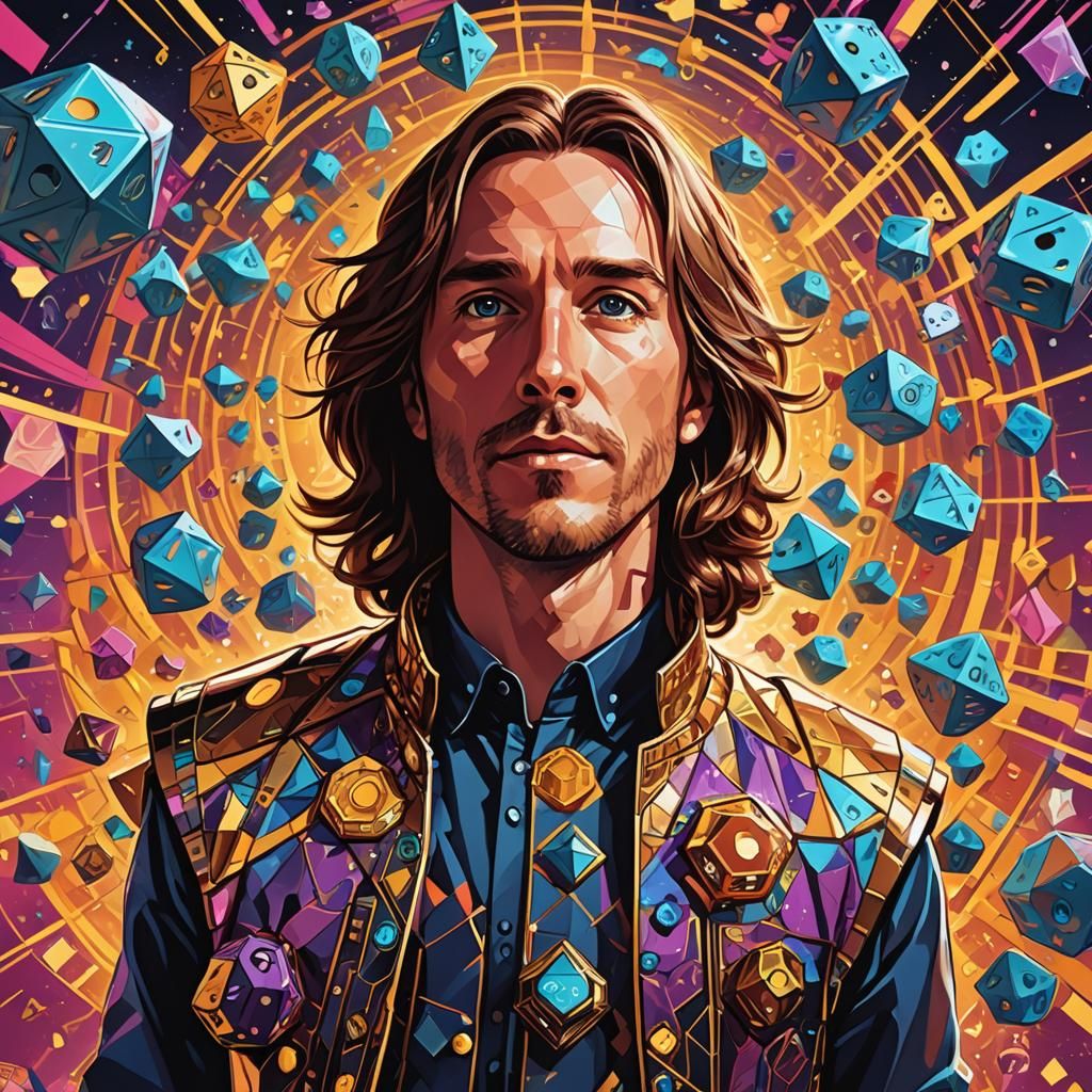Matthew Mercer: Triumphant Dungeon Master in Pop Art