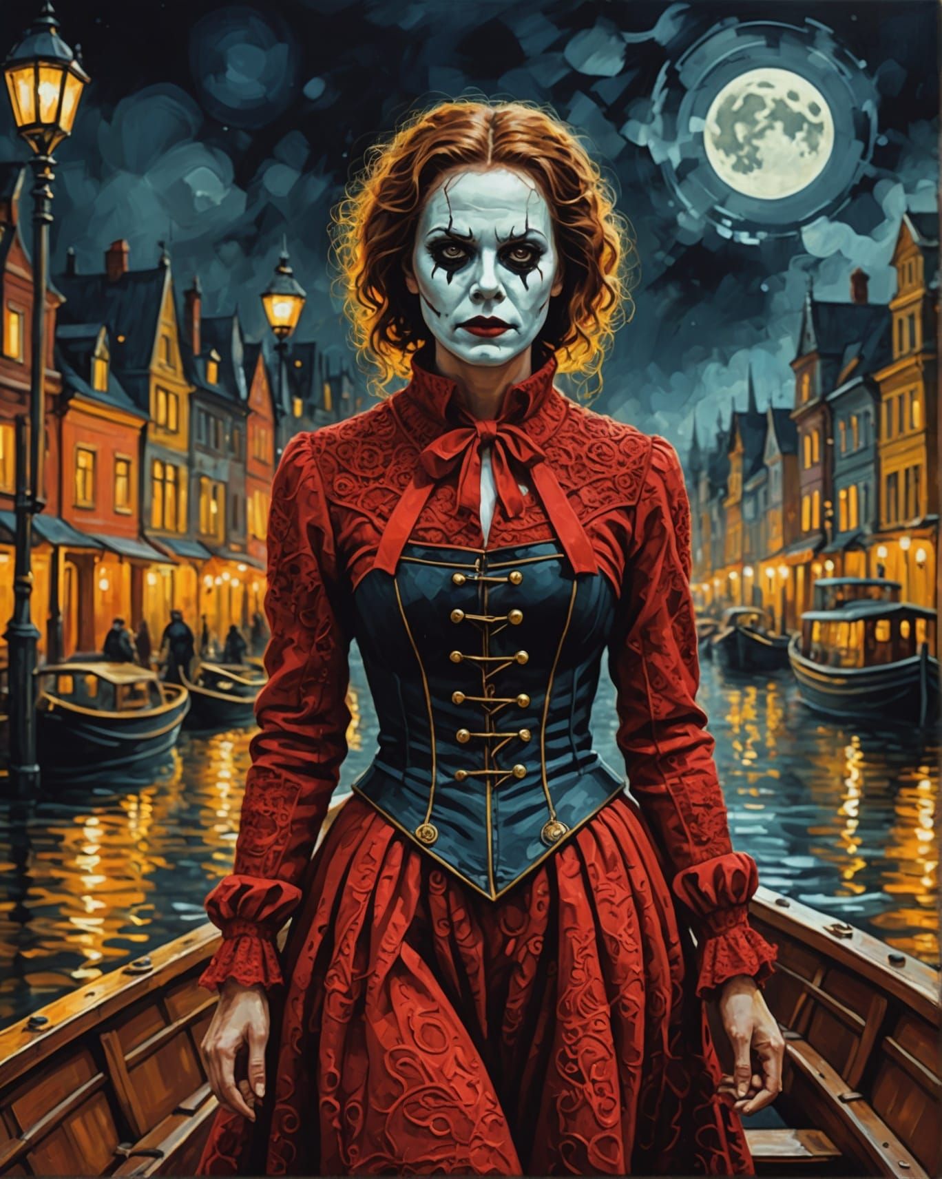 Steampunk Halloween: Michael Myers in Klimt Crochet Style