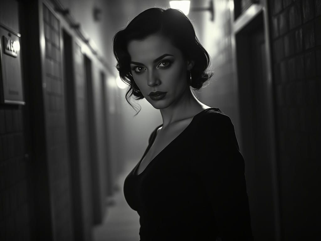 Sultry Noir Siren